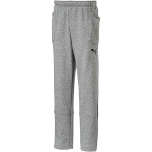 Spodnie dla dzieci puma liga casuals pants junior szare 655635 33