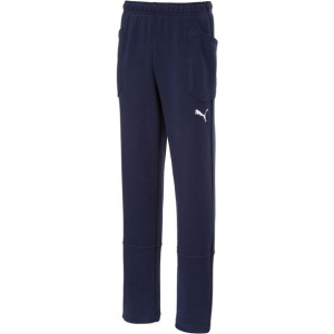 Spodnie dla dzieci puma liga casuals pants junior granatowe 655635 06