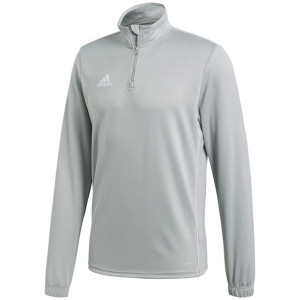 Bluza męska adidas core 18 training top szara cv4000