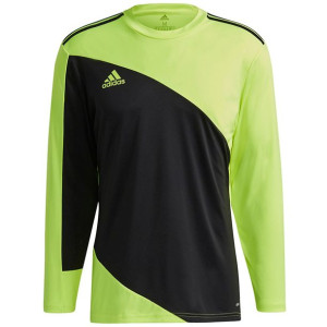 Bluza bramkarska męska adidas squadra 21 goalkeeper jersey czarno-limonkowa