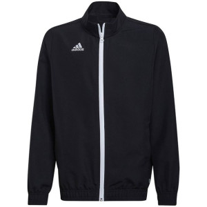 Bluza dla dzieci adidas entrada 22 presentation jacket czarna h57532