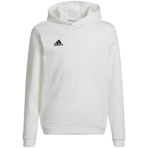 Bluza dla dzieci adidas entrada 22 hoody biała hg6303