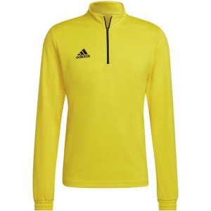 Bluza męska adidas entrada 22 training top żółta hi2128