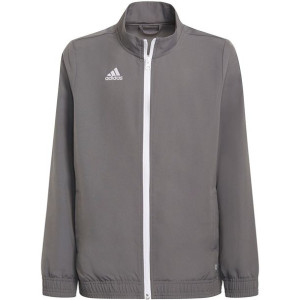 Bluza dla dzieci adidas entrada 22 presentation jacket szara h57539