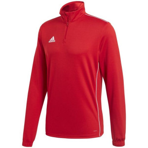 Bluza męska adidas core 18 training top czerwona cv3999