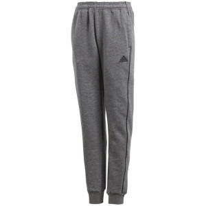 Spodnie dla dzieci adidas core 18 sweat junior szare cv3957