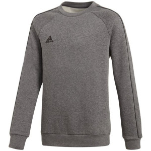 Bluza dla dzieci adidas core 18 sweat top junior szara cv3969