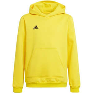 Bluza dla dzieci adidas entrada 22 hoody żółta hi2142
