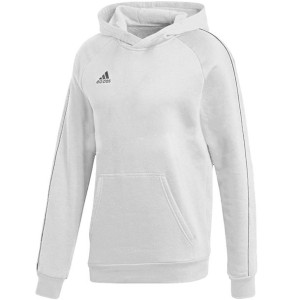 Bluza dla dzieci adidas core 18 hoody jr biała fs1891