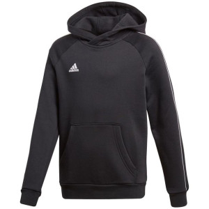 Bluza dla dzieci adidas core 18 hoody junior czarna ce9069