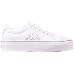 Buty damskie kappa boron low pf biało-srebrne 243162 1015