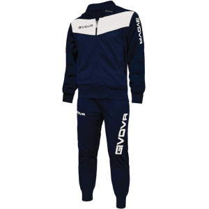 Dres givova tuta visa granatowo-biały tr018 0403