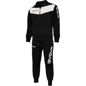 Dres givova tuta visa czarno-biały tr018 1003