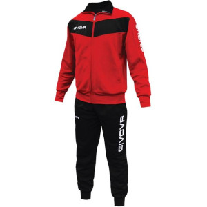 Dres givova tuta visa czerwono-czarny tr018 1210