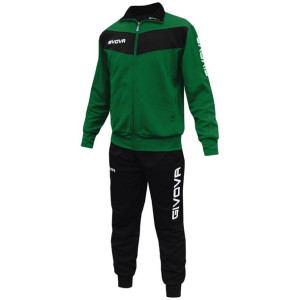 Dres givova tuta visa zielono-czarny tr018 1310
