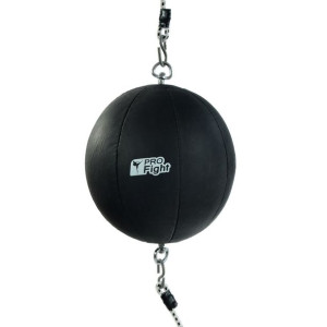 Gruszka bokserska profight with rubber 903 pvc czarna