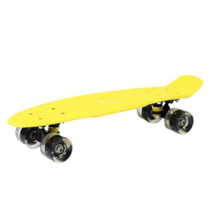 Deskorolka fiszka smj żółta bs-2206 pl