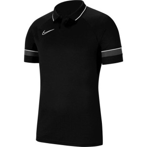 Koszulka dla dzieci nike dri-fit academy 21 polo ss czarna cw6106 014