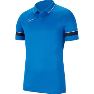 Koszulka dla dzieci nike dri-fit academy 21 polo ss niebieska cw6106 463