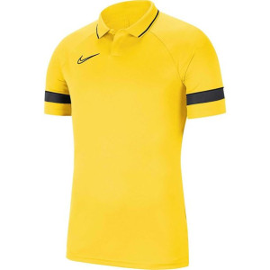 Koszulka dla dzieci nike dri-fit academy 21 polo ss żółta cw6106 719