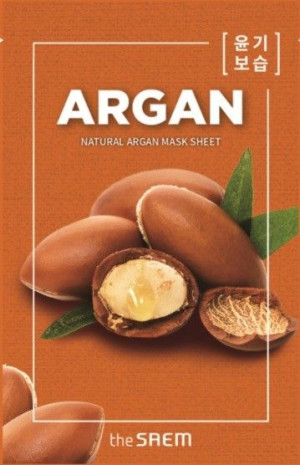 The SAEM Natural Mask Sheet Maska na tkaninie Argan 21ml