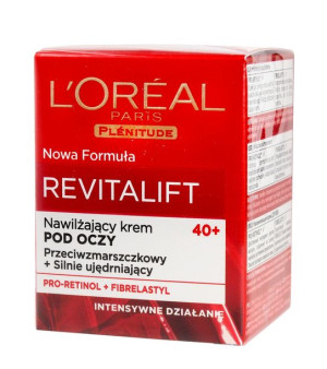 Loreal REVITALIFT 40+ Krem pod oczy nawilżający 15ml