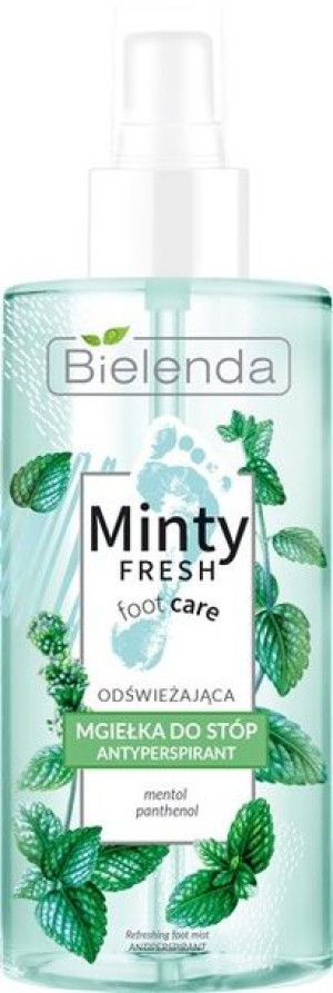 Bielenda Minty Fresh Foot Care Mgiełka do stóp odświeżająca - antyperspiran