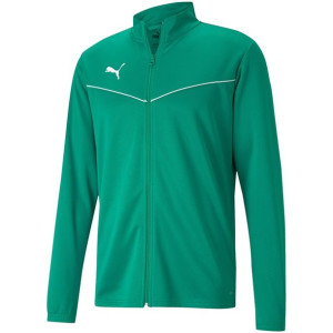 Bluza męska puma teamrise training poly jacket zielona 657392 05
