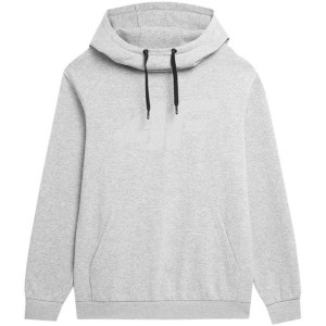 Bluza męska 4f chłodny jasny szary melanż h4l22 blm352 27m