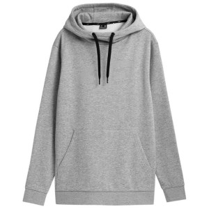 Bluza męska 4f chłodny jasny szary melanż nosh4 blm352 27m