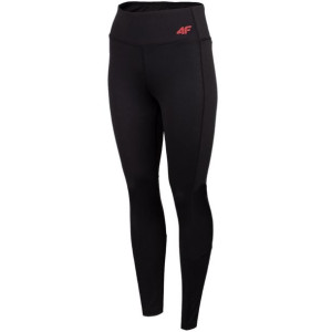 Legginsy damskie funkcyjne 4f głęboka czerń h4l22 spdf013 20s