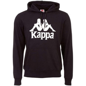 Bluza męska kappa taino czarna 705322 19-4006