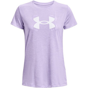 Koszulka damska under armour tech twist graphic ssc fioletowa 1366125 532