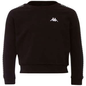 Bluza dla dzieci kappa ilary czarna 309068j 19-4006