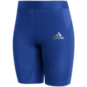 Spodenki męskie adidas techfit short tight niebieskie gu4915