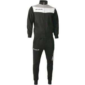 Dres givova tuta campo czarno-szary tr024 1027