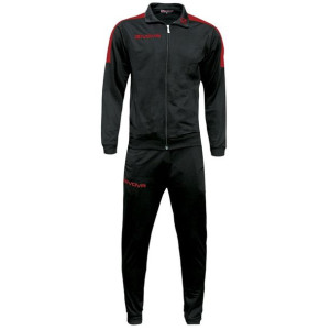 Dres givova tuta revolution czarno-czerwony tr033 1012