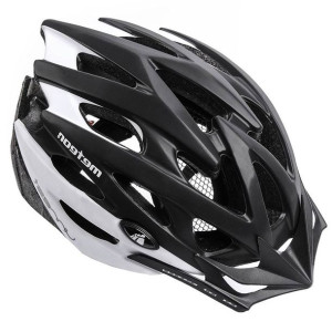Kask rowerowy meteor mv29 unrest m 55-58 cm czarno-biały 24700