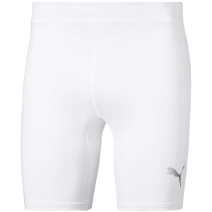 Spodenki męskie puma liga baselayer short tight białe 655924 04