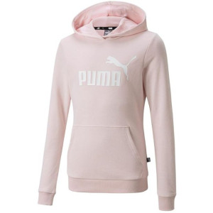Bluza dla dzieci puma ess logo hoodie tr różowa 587030 16