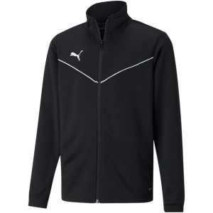Bluza dla dzieci puma teamrise training poly jacket jr czarna 657393 03