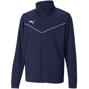 Bluza dla dzieci puma teamrise training poly jacket jr granatowa 657393 06