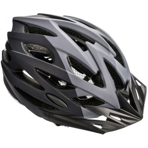 Kask rowerowy meteor marven m 55-58 cm szaro-czarny 25167