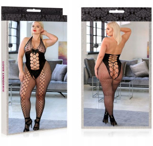 Bodystocking Plus Size Xl-xxxl Erotyczna Siateczka