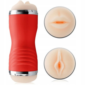 Masturbator 2w1 Usta Pochwa Sex Oralny Klasyczny