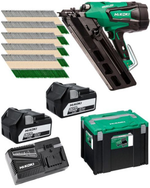 Gwoździarka 2x5Ah HiKOKI NR1890DBCL +500 gwoździ