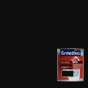 Śnieżka Na Dach Czarny 0,75L