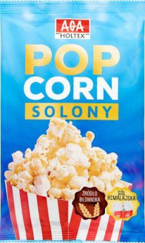 Aga-Holtex Popcorn solony 90g-7szt