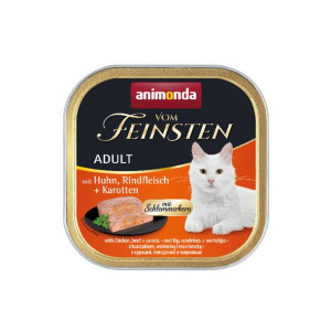 Animonda Vom Feinsten Kurczak, Wołowina, Marchew 100 g