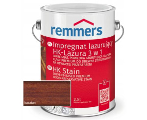 HK-Lasur impregnat do drewna 10L remmers Kasztan